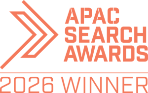 APAC Search Awards 2026 winner