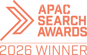 APAC Search Awards 2026 winner